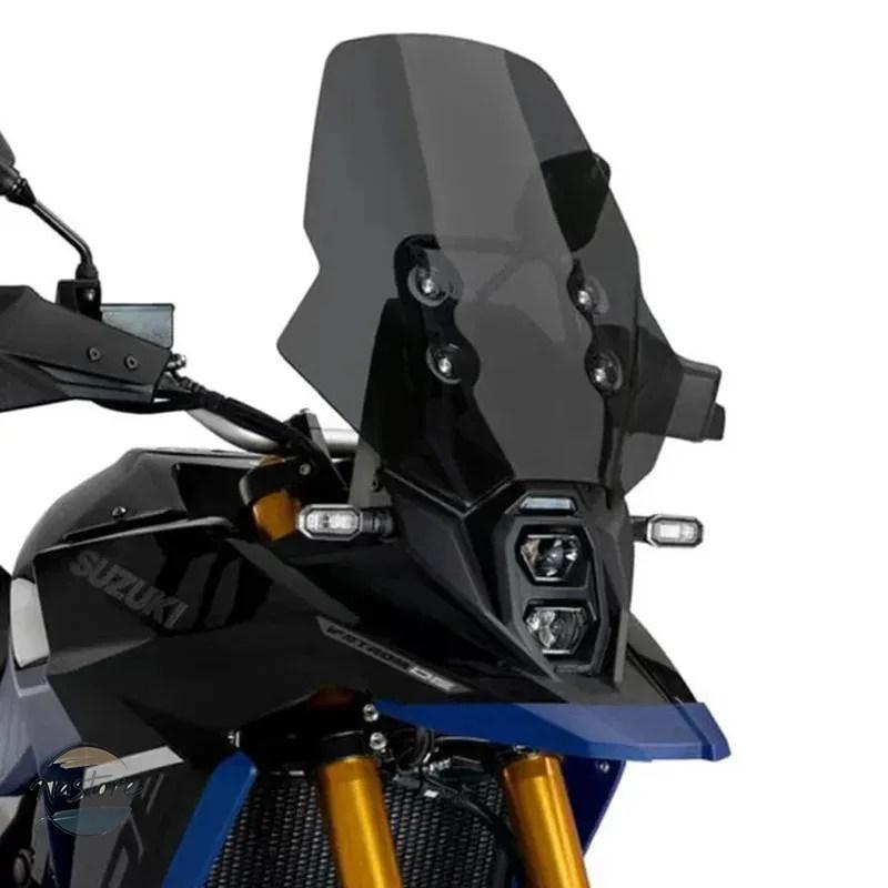 並行輸入品 スズキ suzuki バイク フロント 800de dl800de ガラス 強化スポーツガラス アクリルデフレクター 部品 カスタムパーツ アクセサリーの画像