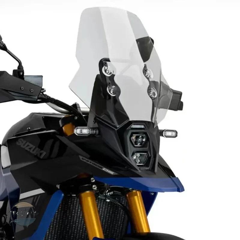 並行輸入品 スズキ suzuki バイク フロント 800de dl800de ガラス 強化スポーツガラス アクリルデフレクター 部品 カスタムパーツ アクセサリーの画像