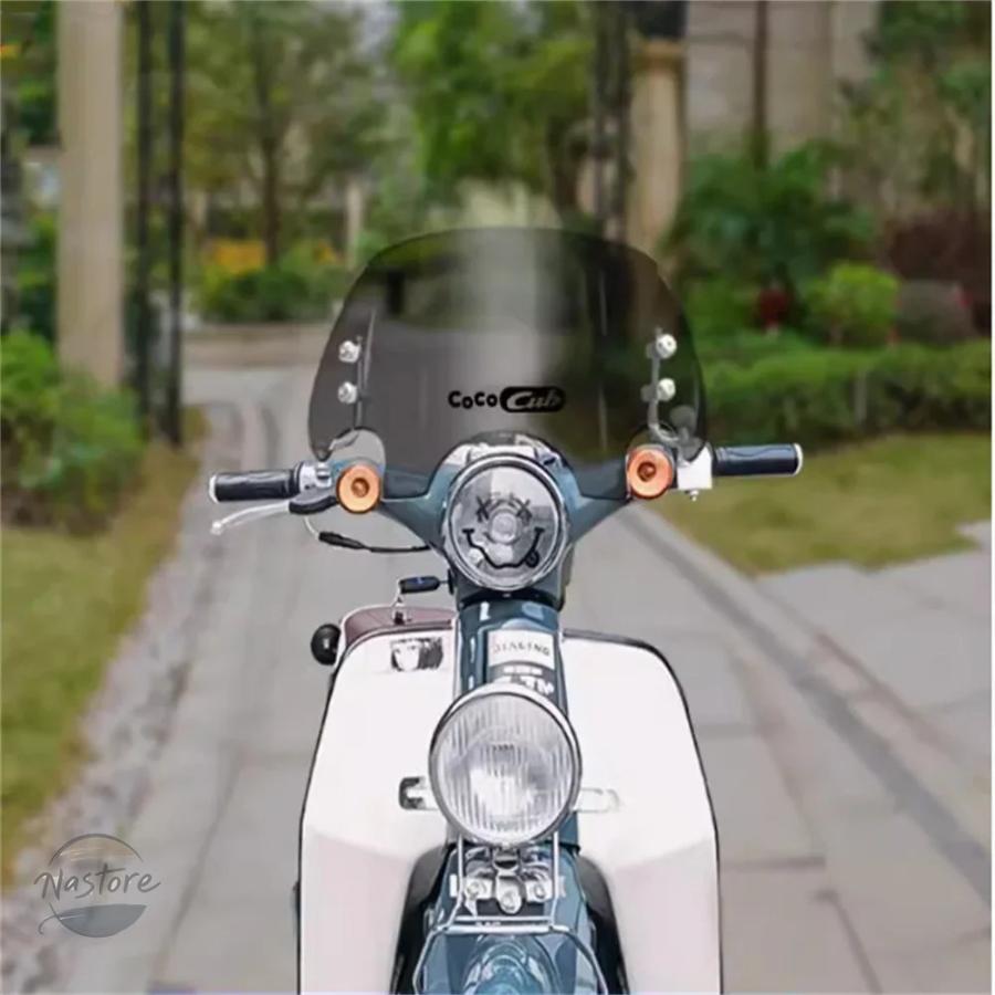 並行輸入品 ホンダ honda バイク フロント カスタム ガラス jialing coco super cub 部品 カスタムパーツ アクセサリー_7