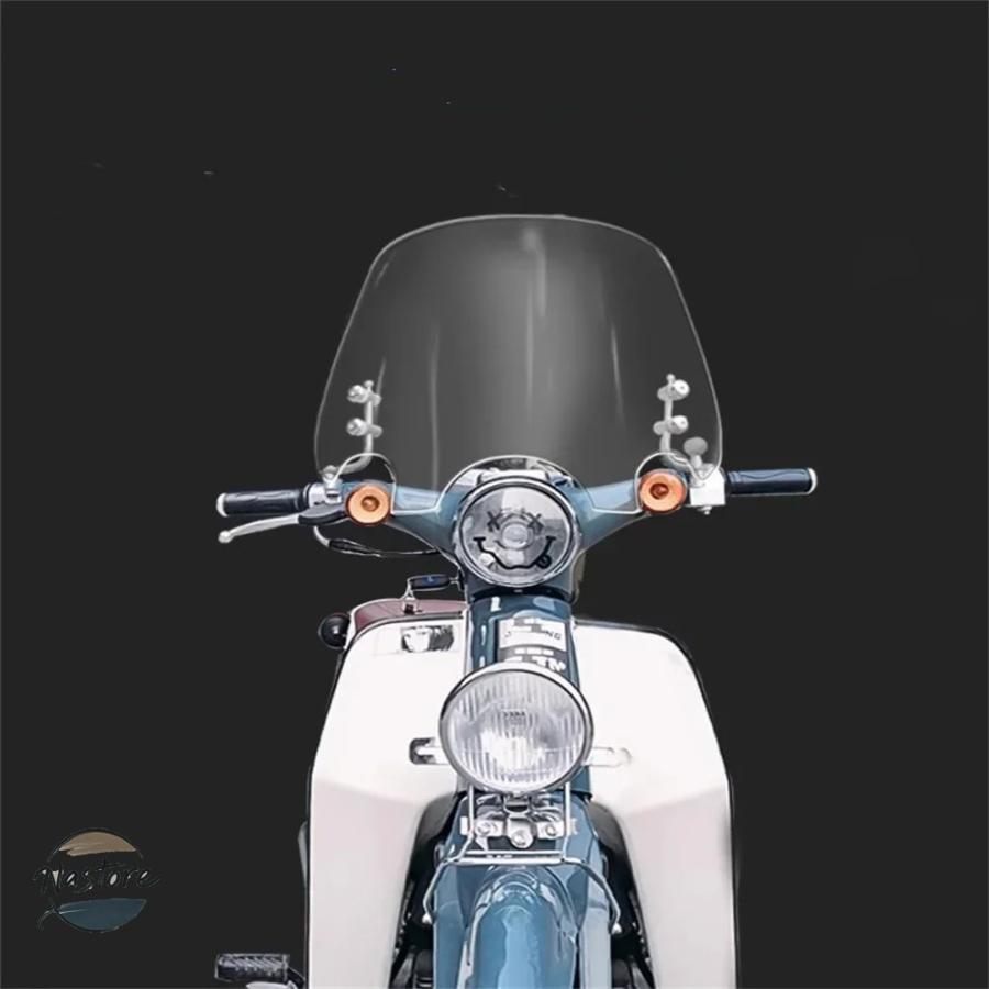 並行輸入品 ホンダ honda バイク フロント カスタム ガラス jialing coco super cub 部品 カスタムパーツ アクセサリー_8