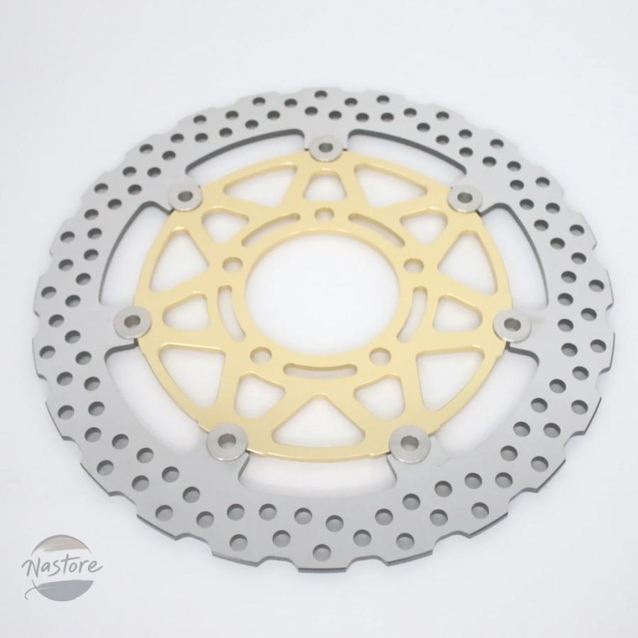 並行輸入品 フロント ブレーキ 300MM ディスク ディスクローター ZX-6R 