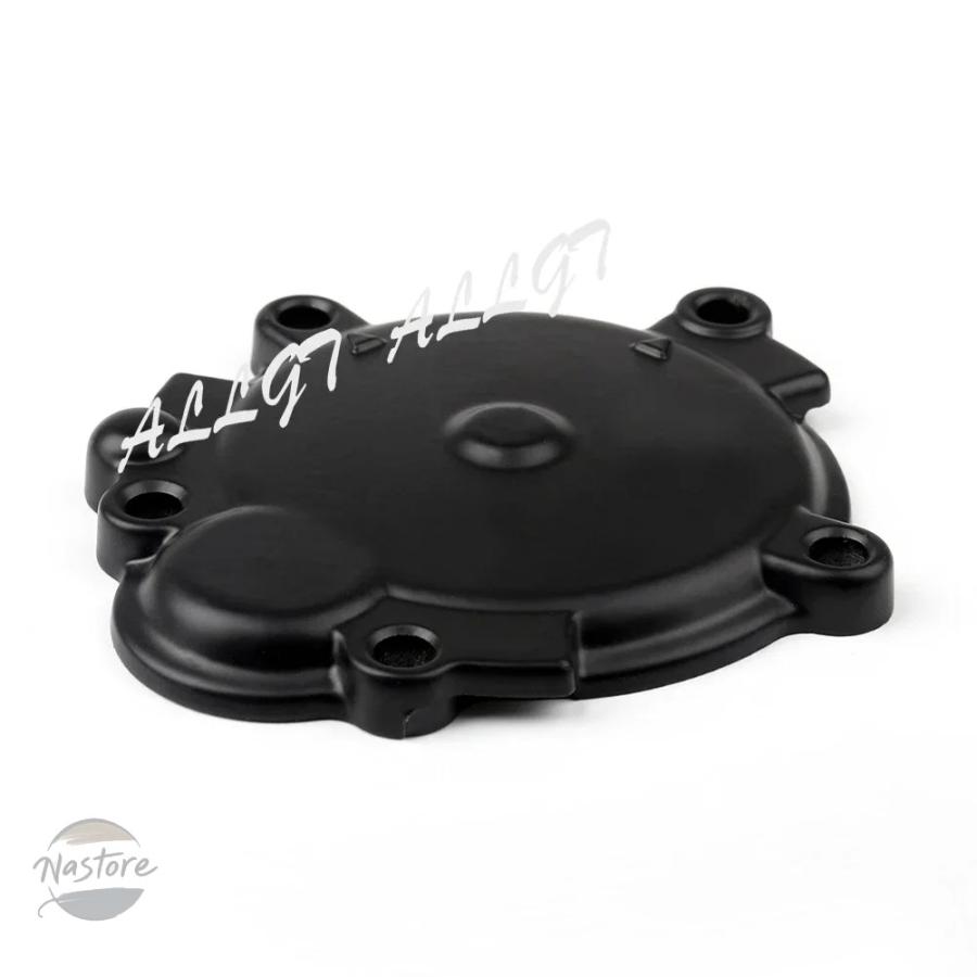 並行輸入品 カバー エンジン カワサキ カワサキ ニンジャ ZX6R 2009 2010 2011 ブラックステータークランクケースの画像
