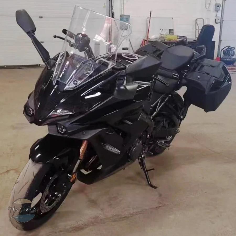 並行輸入品 ツーリングスクリーン ウィンドシールド ウィンドスクリーンデフレクター ダークスモークブラック GSX-S 1000 GT 2022 GSX_8