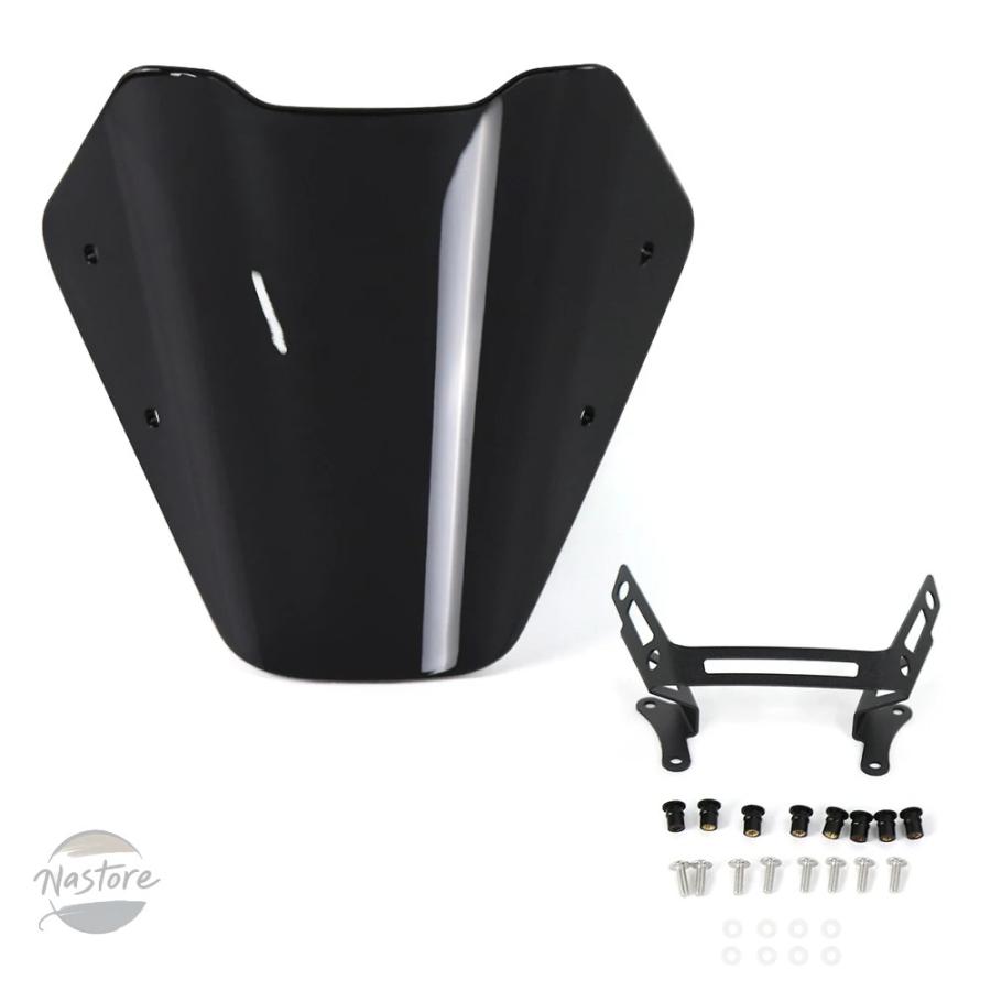並行輸入品 ホンダ honda バイク フロント カスタム cb750 hornet 2025 2026 アクセサリー ガラス ウィンドシールド 部品 カスタムパーツの画像