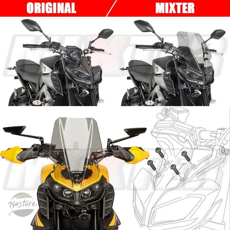 並行輸入品 ヤマハ バイク mt09 2017-20 mt-09 fz-09 fz09 インチ17