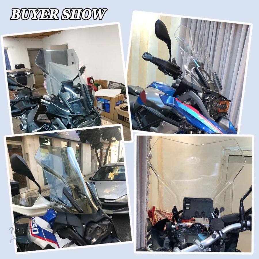並行輸入品 BMW R1250GS R1200GS ADVENTURE R1250 GS LC ADV ウィンドシールド ウィンドスクリーン デフレクターの画像