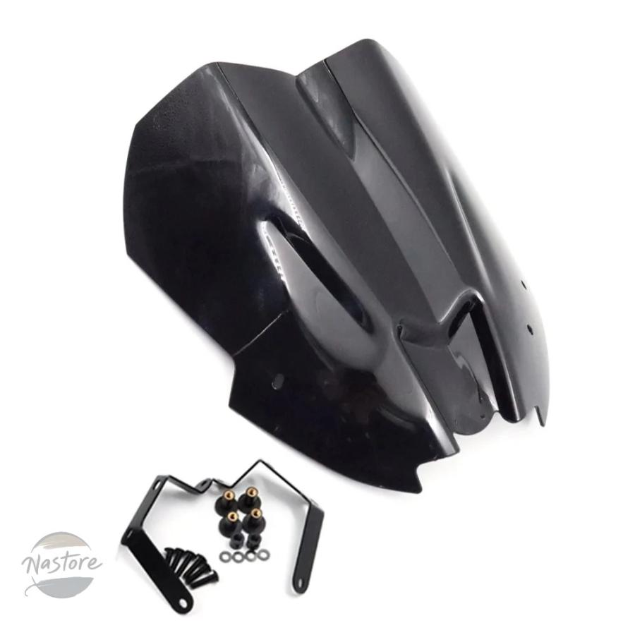 並行輸入品 ヤマハ バイク フロント カスタム mt-09 アクセサリー ガラス ウィンドシールド スポーツスクリーン 部品 カスタムパーツの画像