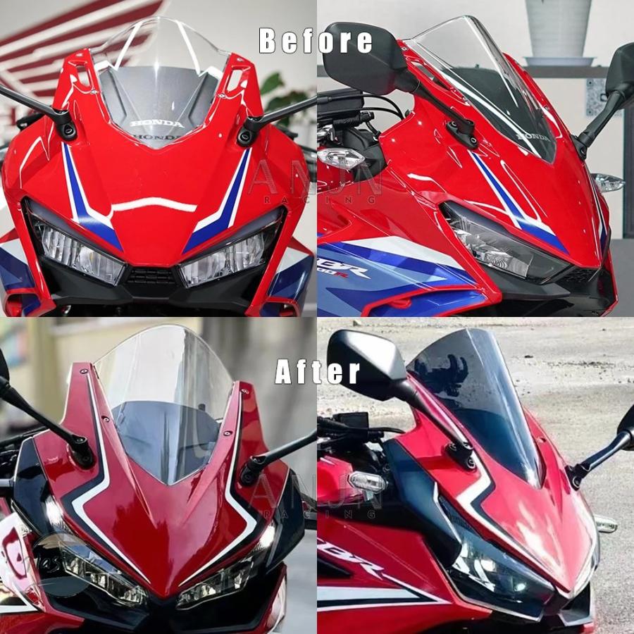 並行輸入品 ホンダ CBR500R レースハイウィンドスクリーン CBR400R