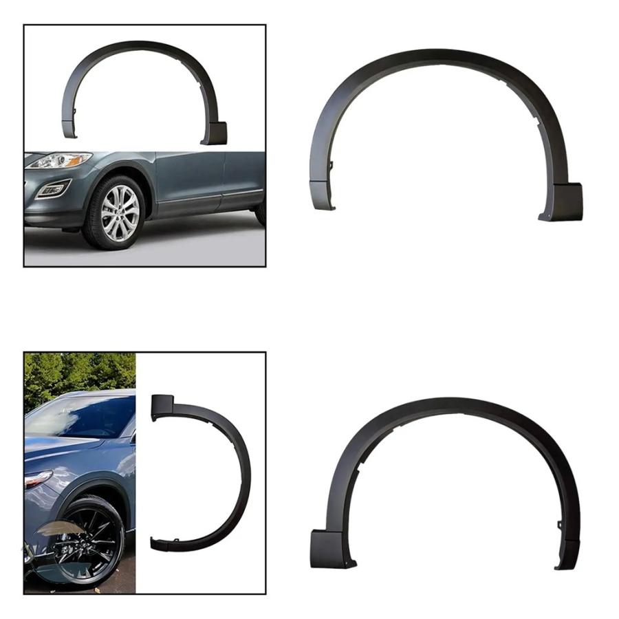並行輸入品 マツダ フロント マツダ マツダ CX-9 カータイヤアイブロウストリップ フェンダーオープニングモールディングトリム_2