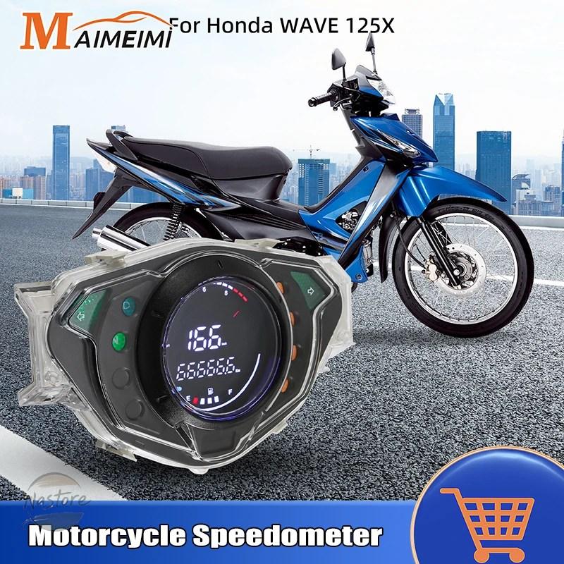 並行輸入品 ホンダ honda バイク wave 125x デジタル led スピード