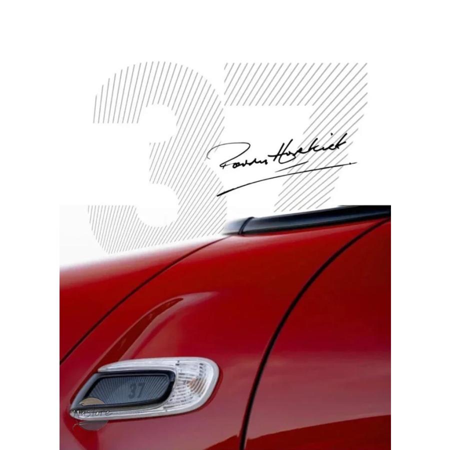 並行輸入品 エンジン 37周年記念車体ドア装飾ステッカー ミニクーパー R50 R52 R55 R56 R57 R60 F54 F55 F56 F60 カーアクセサリー