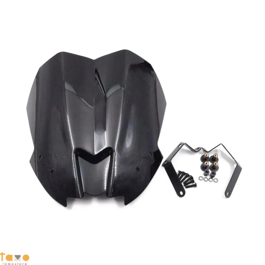 並行輸入品 ヤマハ バイク フロント mt09 mt-09 2022 ガラス 拡張ガラス 部品 カスタムパーツ アクセサリーの画像