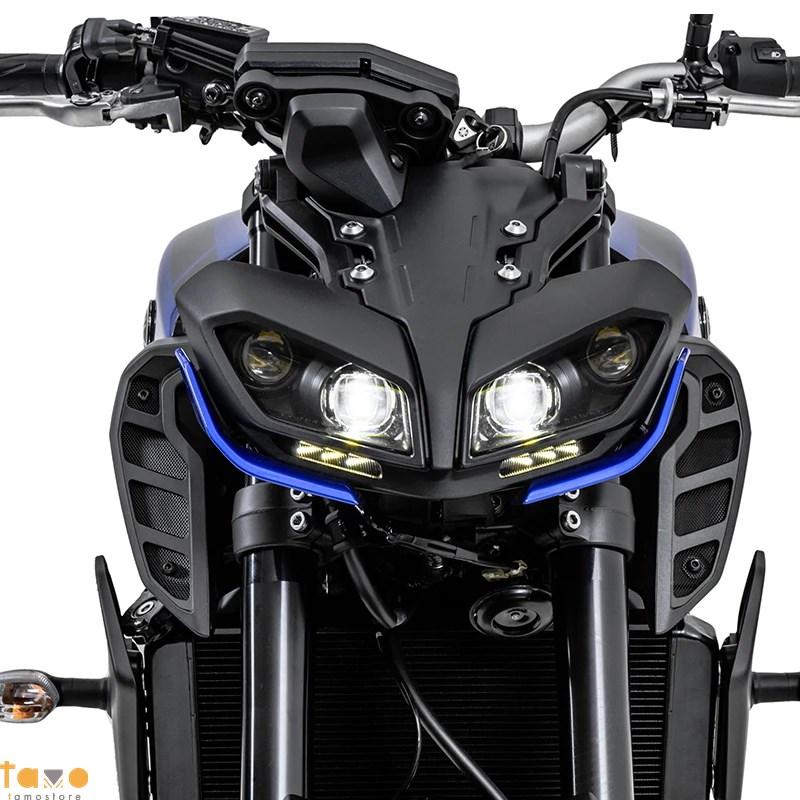 並行輸入品 ヤマハ カバー フロント ヘッド アッパーセンター フェアリング ライトホルダー mt09 mt 09 fz-09 fz09 fz 2017-2020の画像