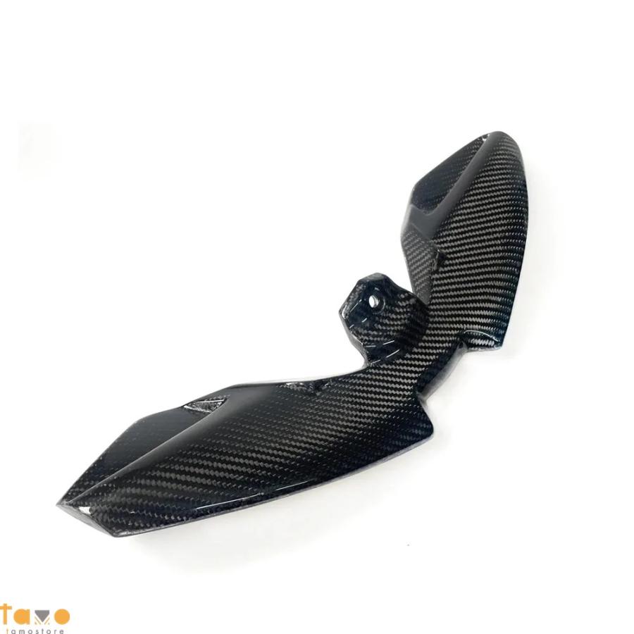 並行輸入品 ヤマハ フロント キット 固定 mt-09 mt09 sp 2024 2025 100%カーボン リップ 翼 スポイラー ウィング エアロダイナミクスの画像