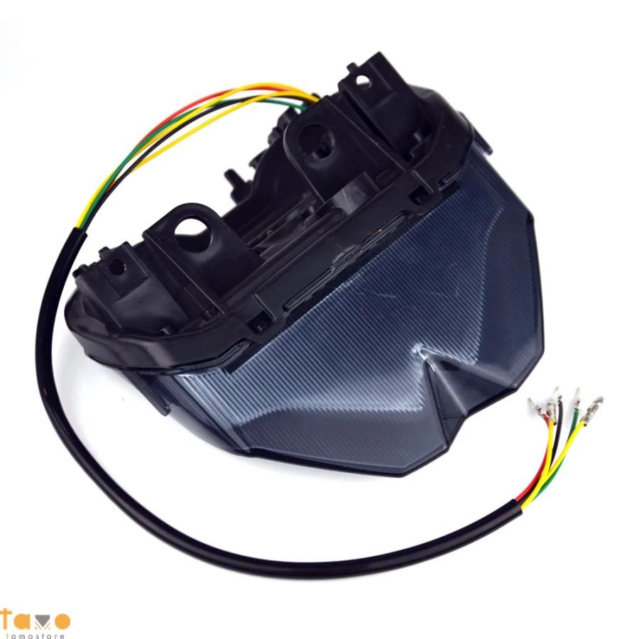 並行輸入品 ヤマハ リア ブレーキ 二輪 統合テールライト 点滅 防水 ライト mt09 2021 2022 mt-09 mt fz09の画像