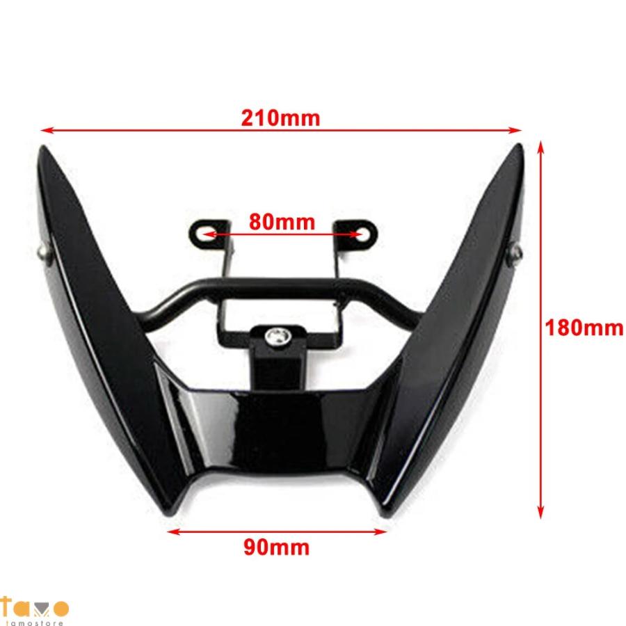 並行輸入品 バイク ヘッド ライトフェアリング ブラケット yaha mt 09 fz-09 2014 2015 2016 部品 カスタムパーツ アクセサリーの画像