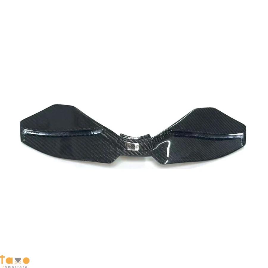 並行輸入品 ヤマハ フロント キット mt-09 mt09 sp 2024 2025 100%カーボン製 ロアスラスト露出スポイラーウィング 空力ウィング スポイラーの画像
