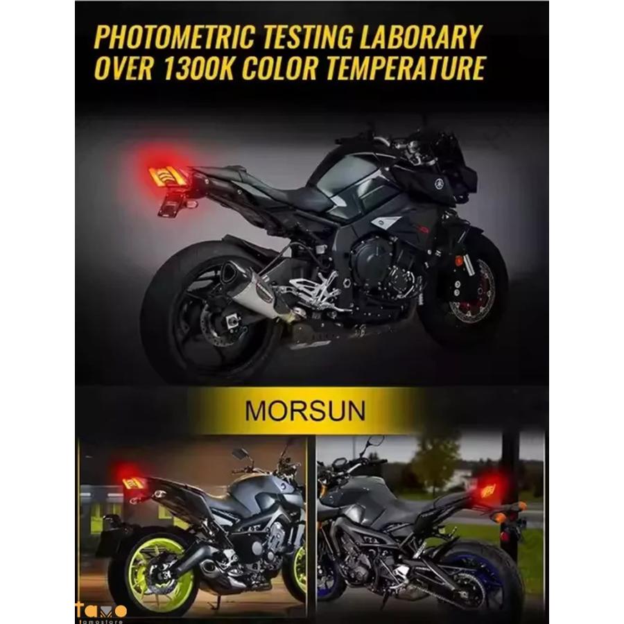 MT-09 テールライト 並行輸入品 ヤマハ リア ブレーキ 統合 led テールライト mt09 2017