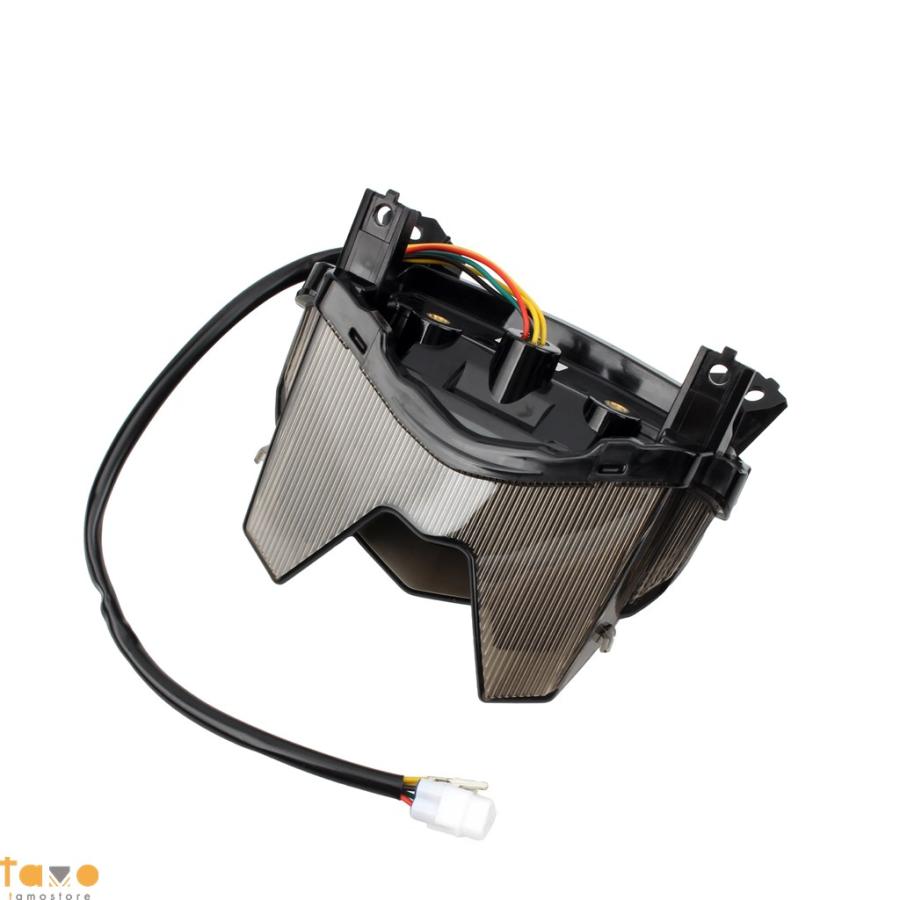 並行輸入品 ヤマハ バイク 二輪ledテールライト 統合ウインカー eマーク mt-09 fz-09 mt09 2017-20 部品 カスタムパーツ アクセサリーの画像
