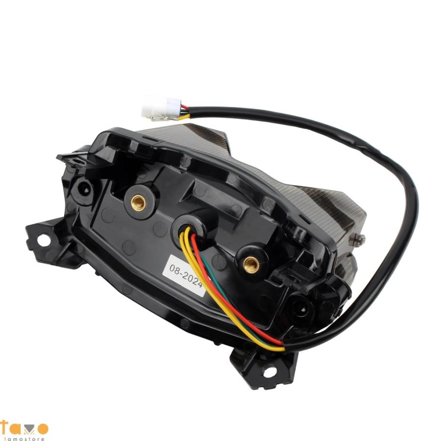 並行輸入品 ヤマハ バイク 二輪ledテールライト 統合ウインカー eマーク mt-09 fz-09 mt09 2017-20 部品 カスタムパーツ アクセサリーの画像