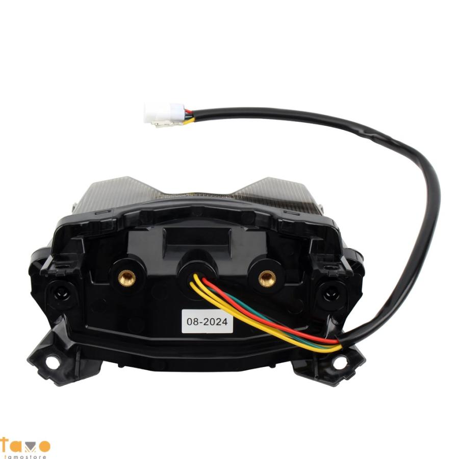 並行輸入品 ヤマハ バイク 二輪ledテールライト 統合ウインカー eマーク mt-09 fz-09 mt09 2017-20 部品 カスタムパーツ アクセサリーの画像