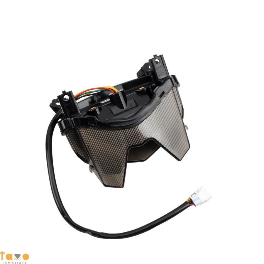 並行輸入品 ヤマハ バイク 二輪ledテールライト 統合ウインカー eマーク mt-09 fz-09 mt09 2017-20 部品 カスタムパーツ アクセサリーの画像