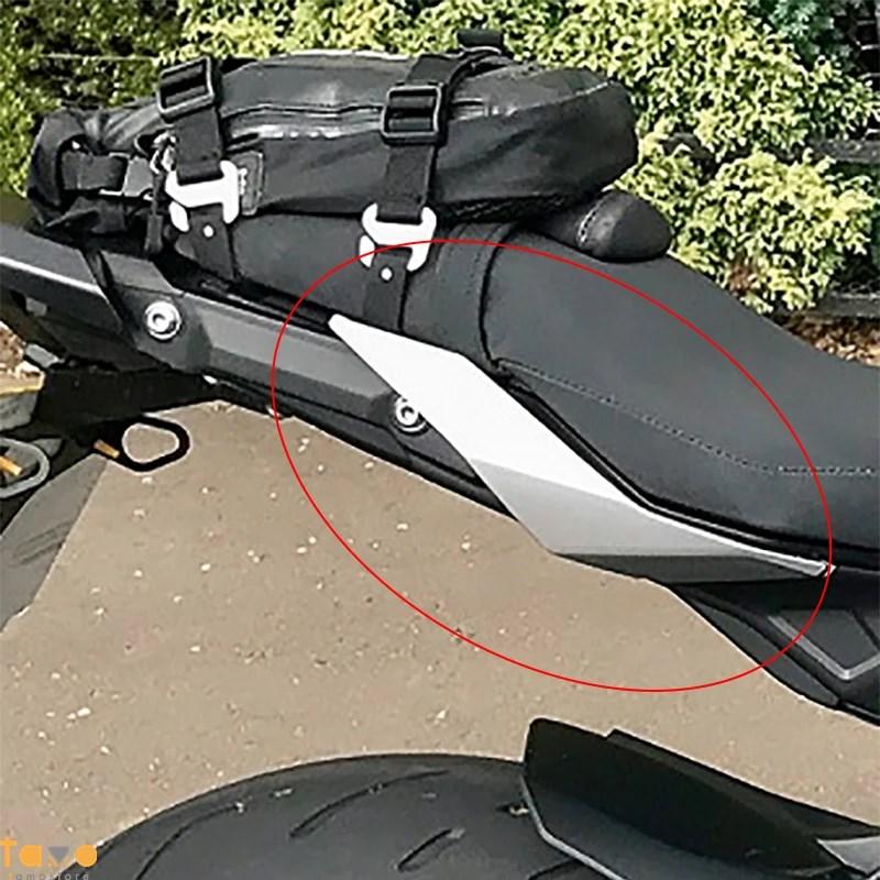並行輸入品 ヤマハ カバー リア キット カーボンルックコーティングサイドフェアリング mt-10 mt10 fz-10 fz 10 2016-19 2020 2021の画像