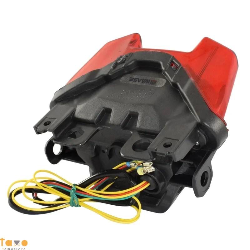 並行輸入品 ヤマハ リア ブレーキ e マークテールライトウィンカー統合 led ライト mt-07 mt07 2018-21 2022 2023の画像