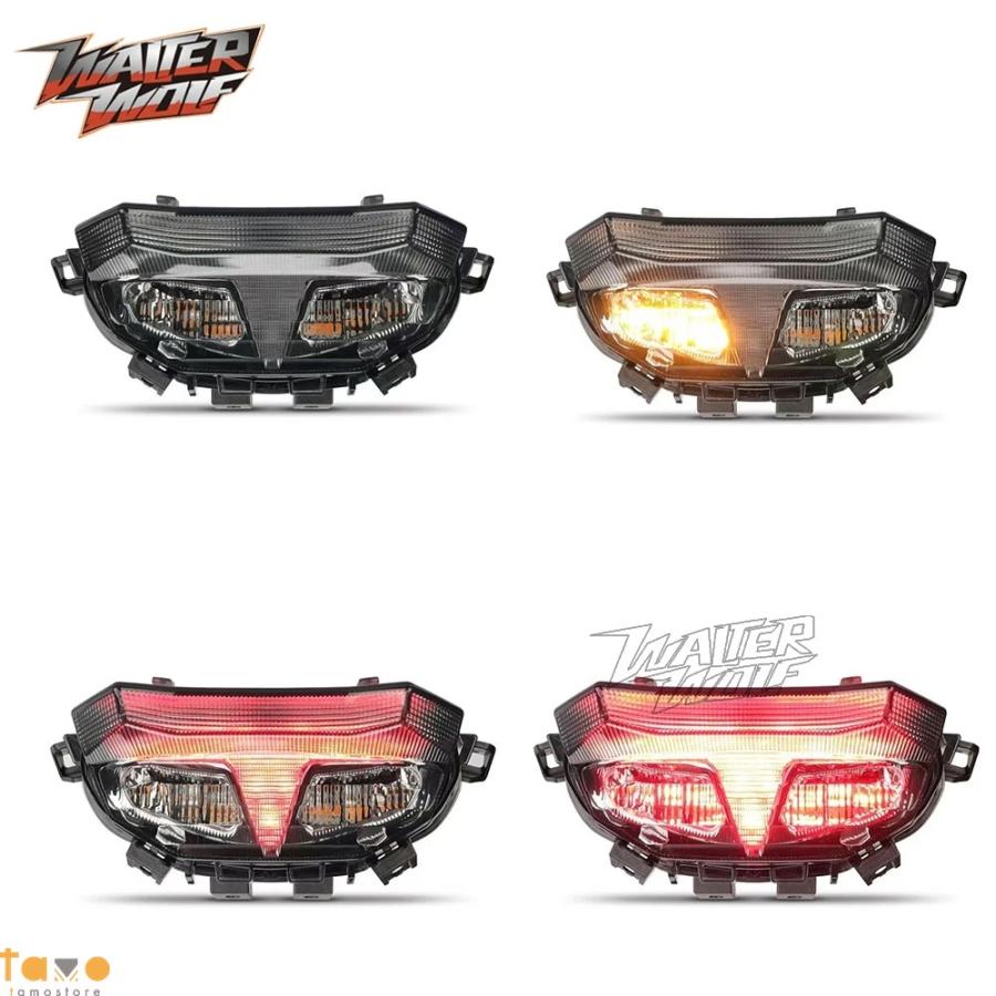 並行輸入品 ヤマハ リア ブレーキ 2025 mt-09 led 統合テールライト mt09 sp mt 09 y-amt 2024 ストップランプ信号インジケータライト e32の画像