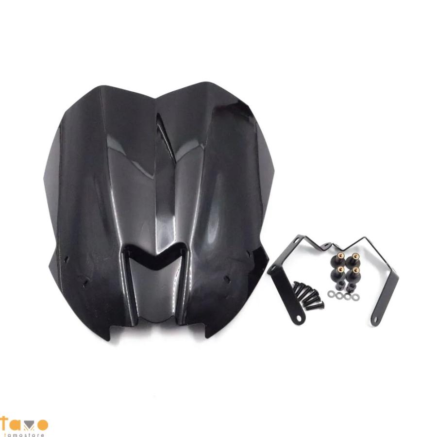 並行輸入品 ヤマハ バイク フロント mt-09 mt09 2024 拡張 二輪ガラス 部品 カスタムパーツ アクセサリー_9