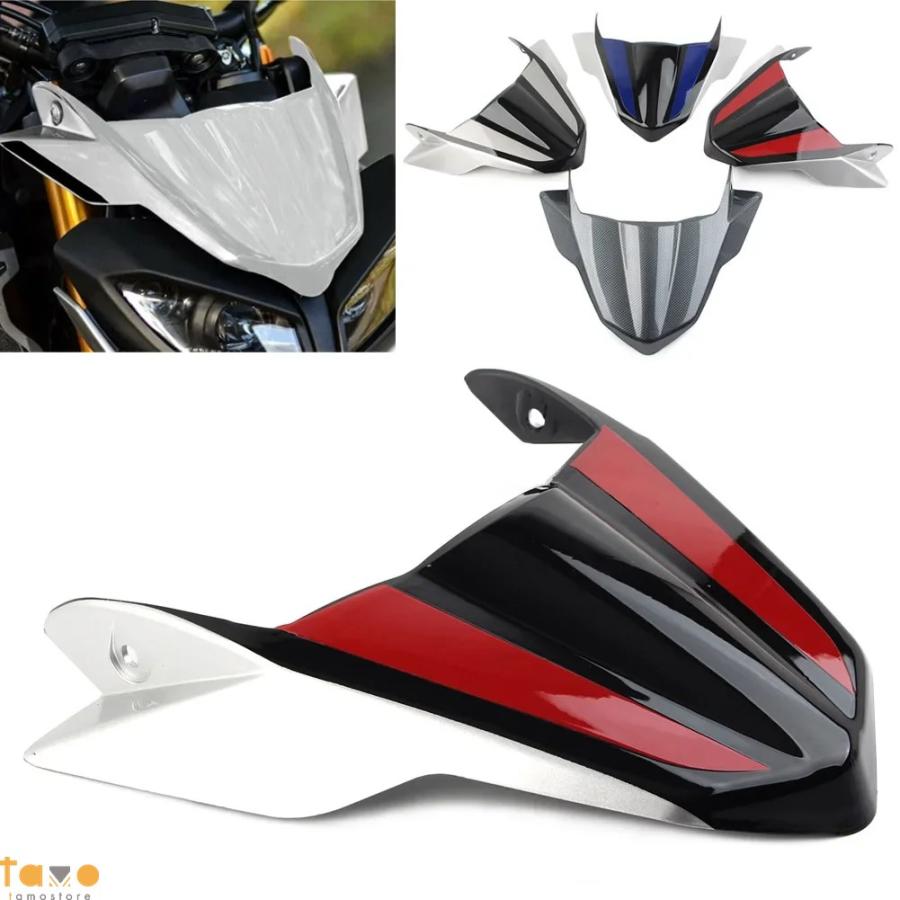 並行輸入品 ヤマハ バイク フロント ヘッド mt-09 fz09/sp 2017-20 アッパーライトフェアリングガラス 部品 カスタムパーツ アクセサリーの画像