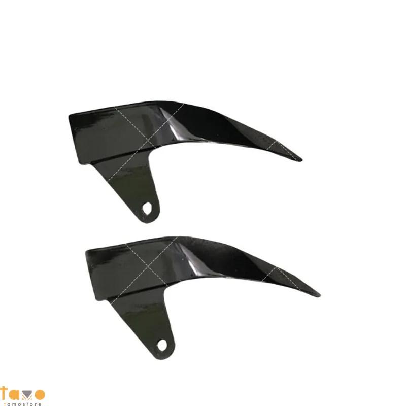 並行輸入品 ヤマハ カバー ヘッド mt-09 fz 09 mt09 fz09 2017-2019に適したライト フェアリング パネルブラケット 下 明黒 アイブロウの画像