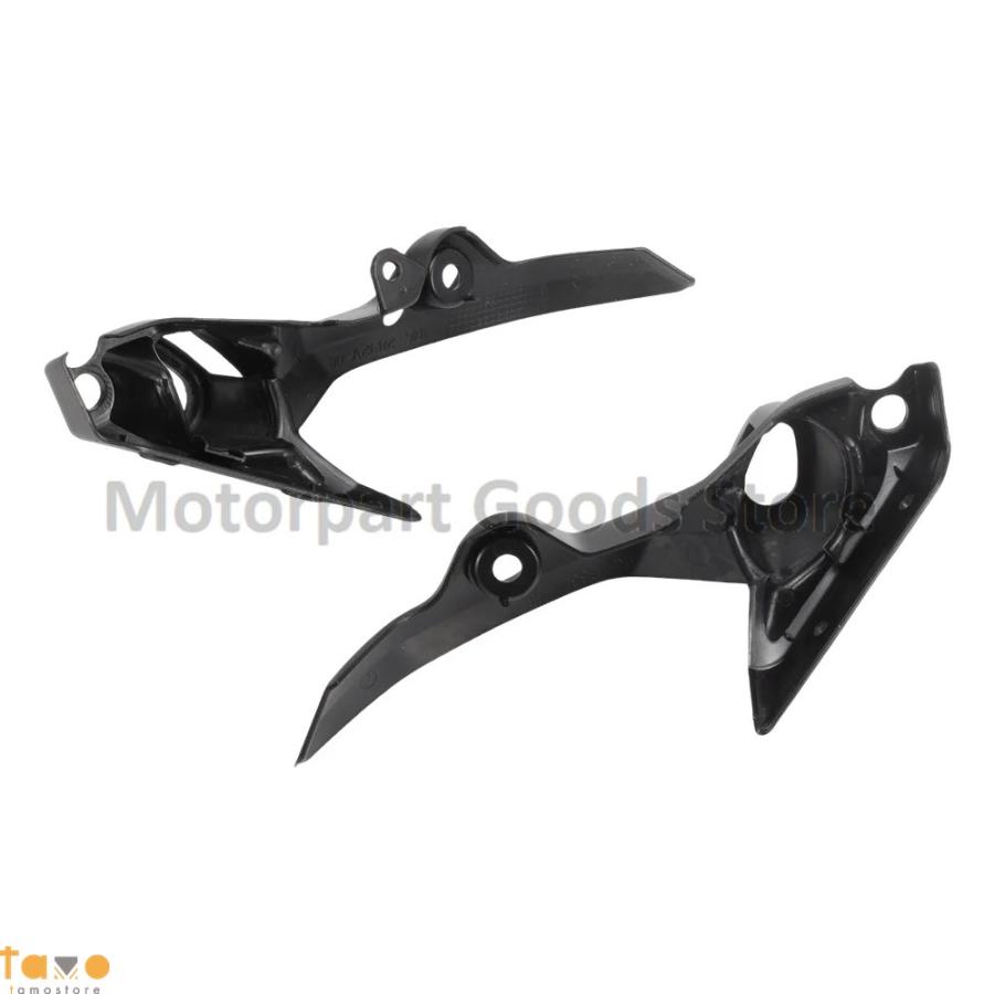 並行輸入品 ヤマハ フロント ヘッド ブラックアッパーライトフェアリングステーブラケット mt09 mt-09 2014-2016 fz09 fz-09 1rc-2831v-00-p0 1rc-2832vの画像