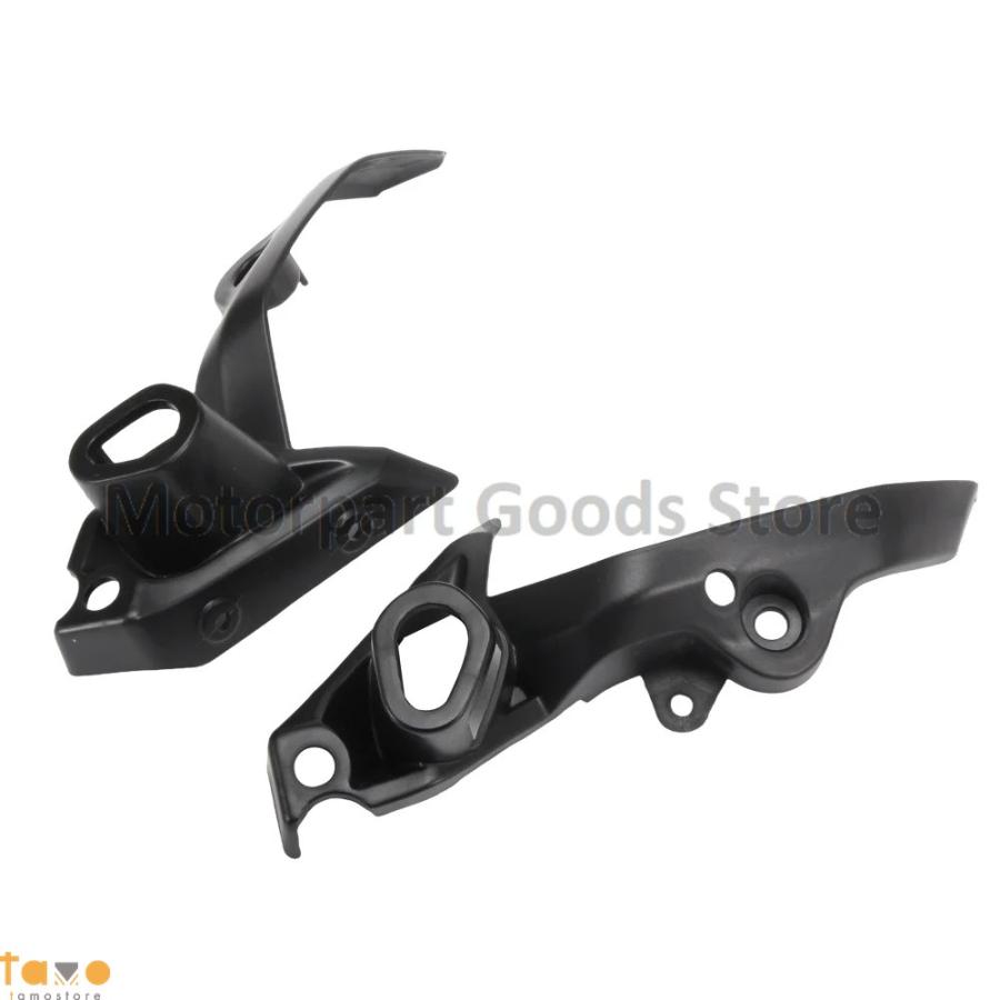 並行輸入品 ヤマハ フロント ヘッド ブラックアッパーライトフェアリングステーブラケット mt09 mt-09 2014-2016 fz09 fz-09 1rc-2831v-00-p0 1rc-2832vの画像