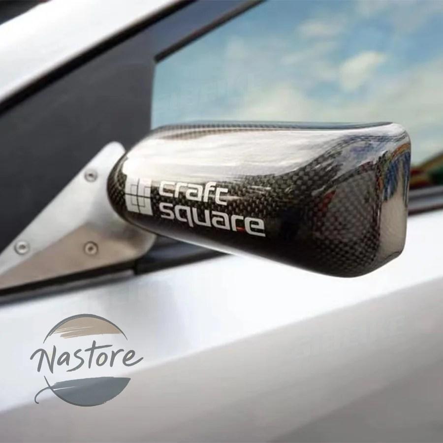並行輸入品 汎用レーシングクラフトスクエア f1 スタイルミラーコピー