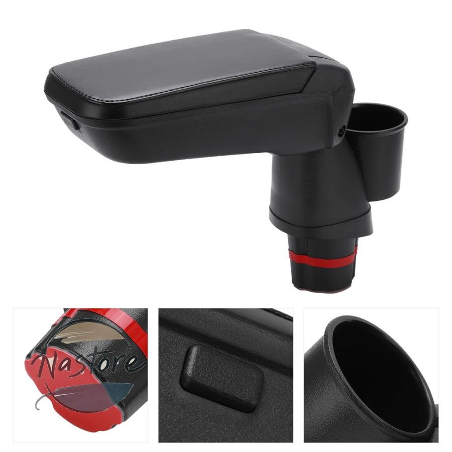並行輸入品 交換 アームレスト ウォーターカップホルダー 中央ボックス カーカップスタンド 2人 mercedes smart fortwo 4 453 15-19の画像