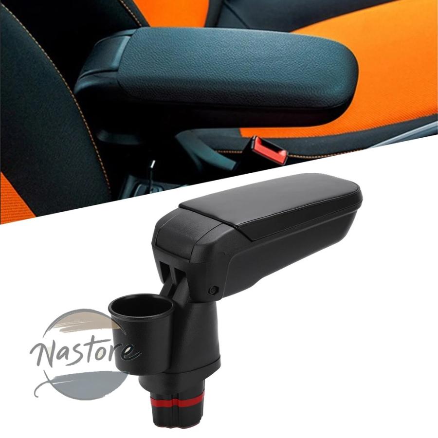 並行輸入品 交換 アームレスト ウォーターカップホルダー 中央ボックス カーカップスタンド 2人 mercedes smart fortwo 4 453 15-19の画像