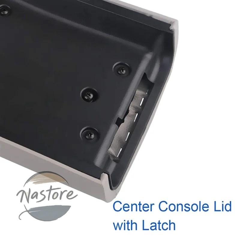 並行輸入品 カバー カスタム アームレスト a14f-auto pu レザーセンターコンソール蓋グレートレイルブレイザービュイックレーニアアクセサリー 25998847の画像