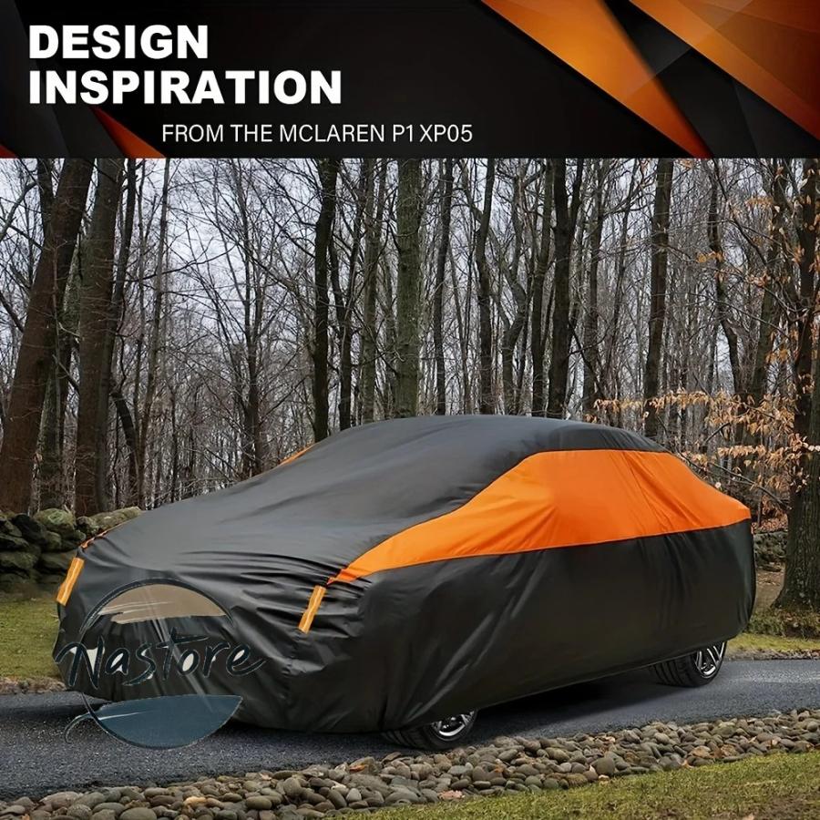 並行輸入品 カバー 屋外防水太陽雨雪保護 uv オート汎 suv/セダン 190t 保護フルの画像