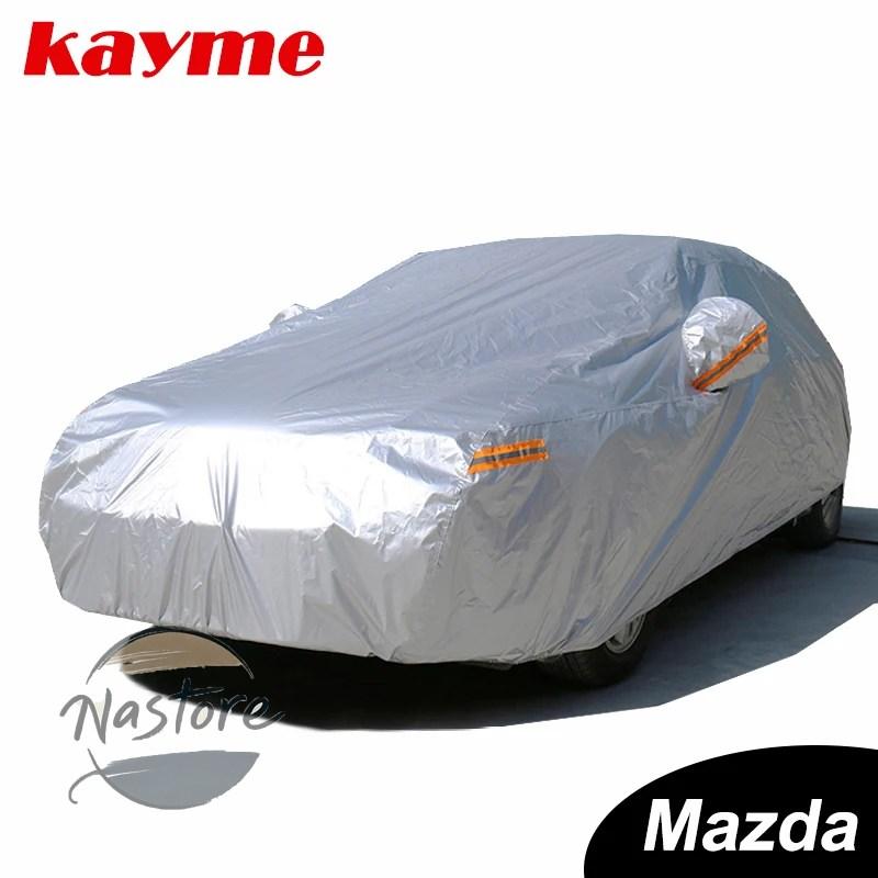 並行輸入品 マツダ mazda カバー kayme-防水カー ほこり 太陽 雨 保護するため 防水シート suv cx-3 cx-5 cx-7 アクセラ_10