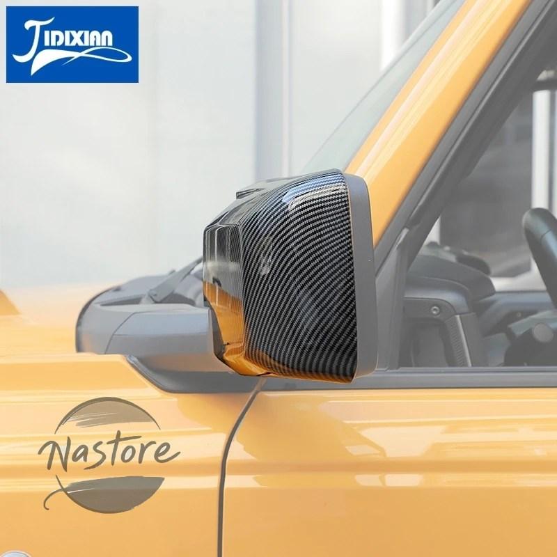 並行輸入品 フォード ford カバー 外装 リア カスタム jidixian ブロンコ 2021-23 2024 2025 ビューミラーシェル装飾 アクセサリーの画像