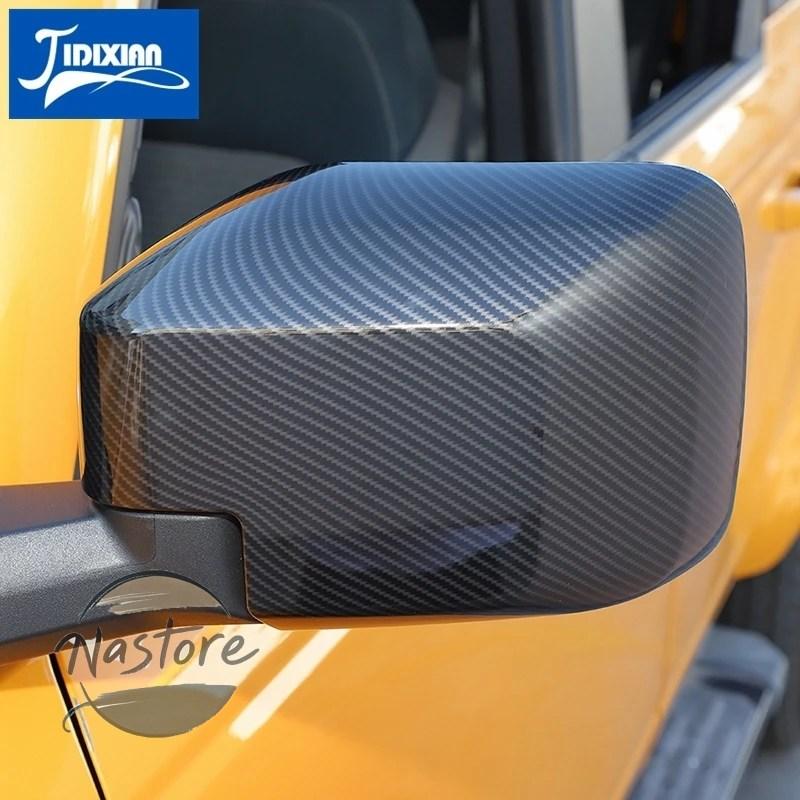 並行輸入品 フォード ford カバー 外装 リア カスタム jidixian ブロンコ 2021-23 2024 2025 ビューミラーシェル装飾 アクセサリーの画像