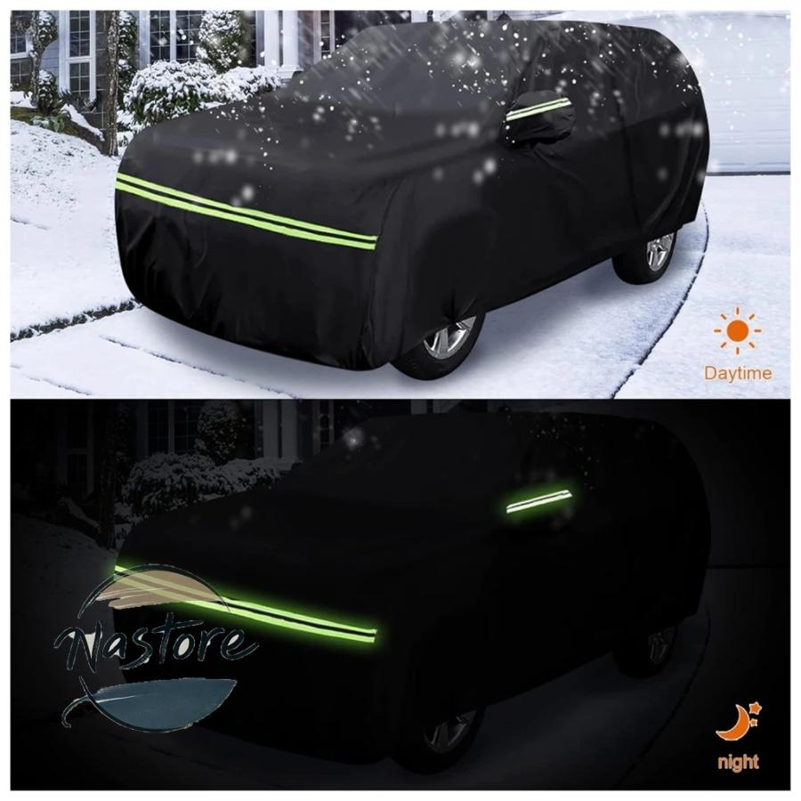 並行輸入品 アウディ audi カバー 防水 2009-2025 q5/sq5 ジッパードア防風バンド 雪雨防塵ひょう保護 (q5)_3