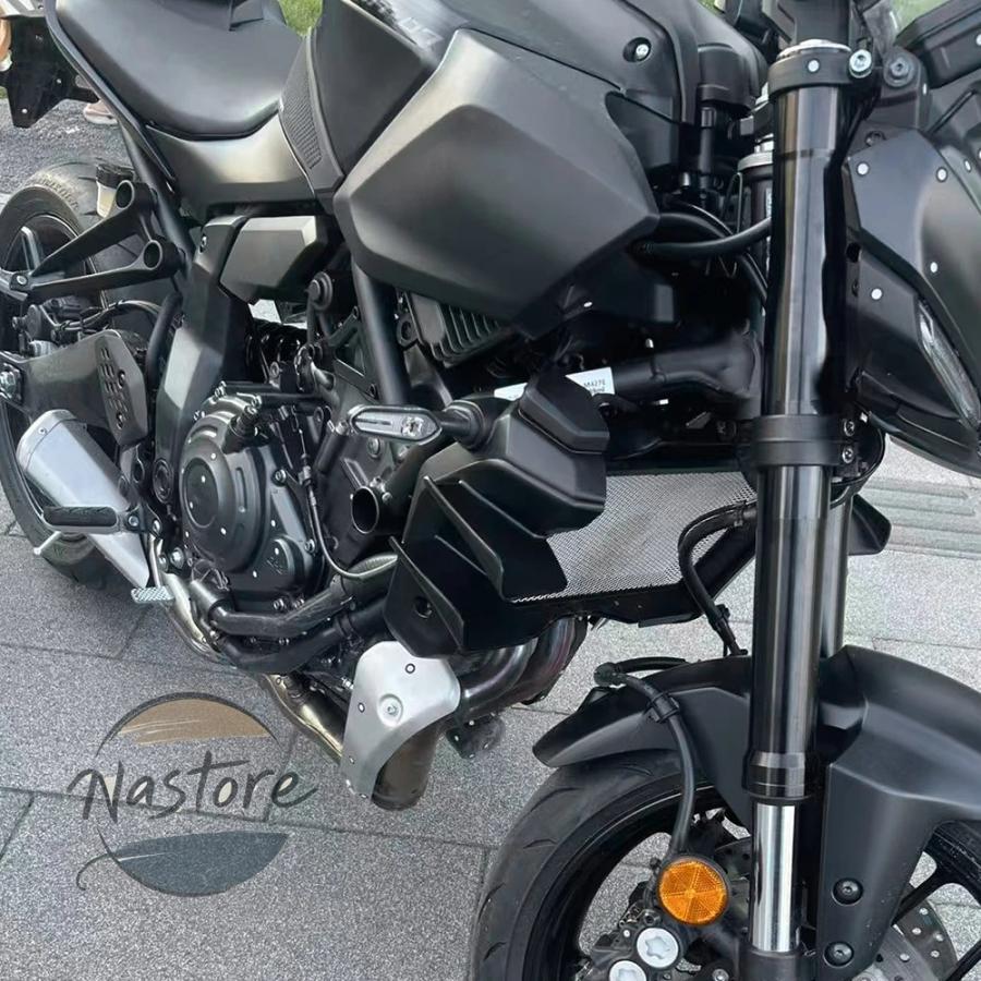 オートバイサイドスポイラーウィング 用 ヤマハ MT07 FZ07 FZ MT 07 FZ-07 2021-2024 オートバイ オートバイスポイラーサイドウイングフェアリング MT07 FZ07 2013 2024 2023 2022 2021 オートバイアク