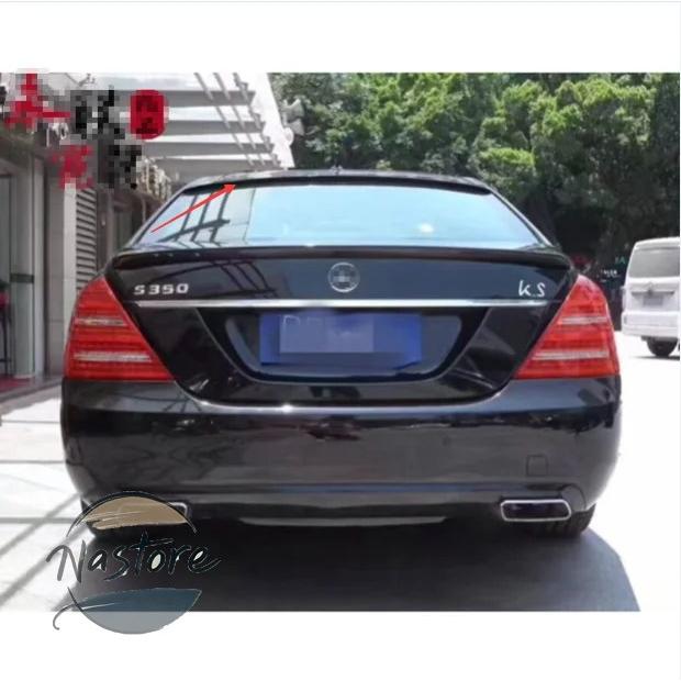 並行輸入品 w221 メルセデス リア スポイラー リップ ルーフレア ベンツクラス 2006-2013 abs カー ブート 部品 カスタムパーツ アクセサリー_6