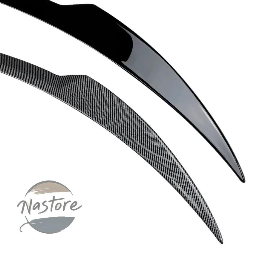 並行輸入品 リア キット スポイラー トランクスポイラー トランク ルーフセパレーター ルーフボディ 光沢 ある黒 トリム アルファロメオジュ2016-2023 部品_7