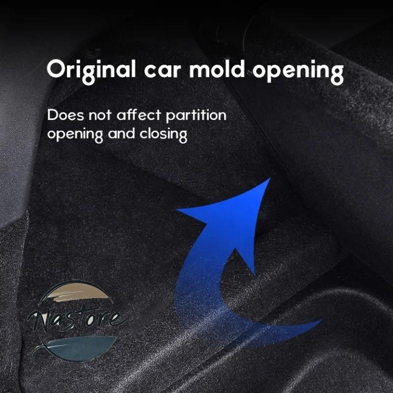 並行輸入品 テスラ tesla カバー アクセサリー カスタム モデルy 2025 ジュニパーベルリン リアトランクオーガナイザー 蓋 み プレート ゴミ箱