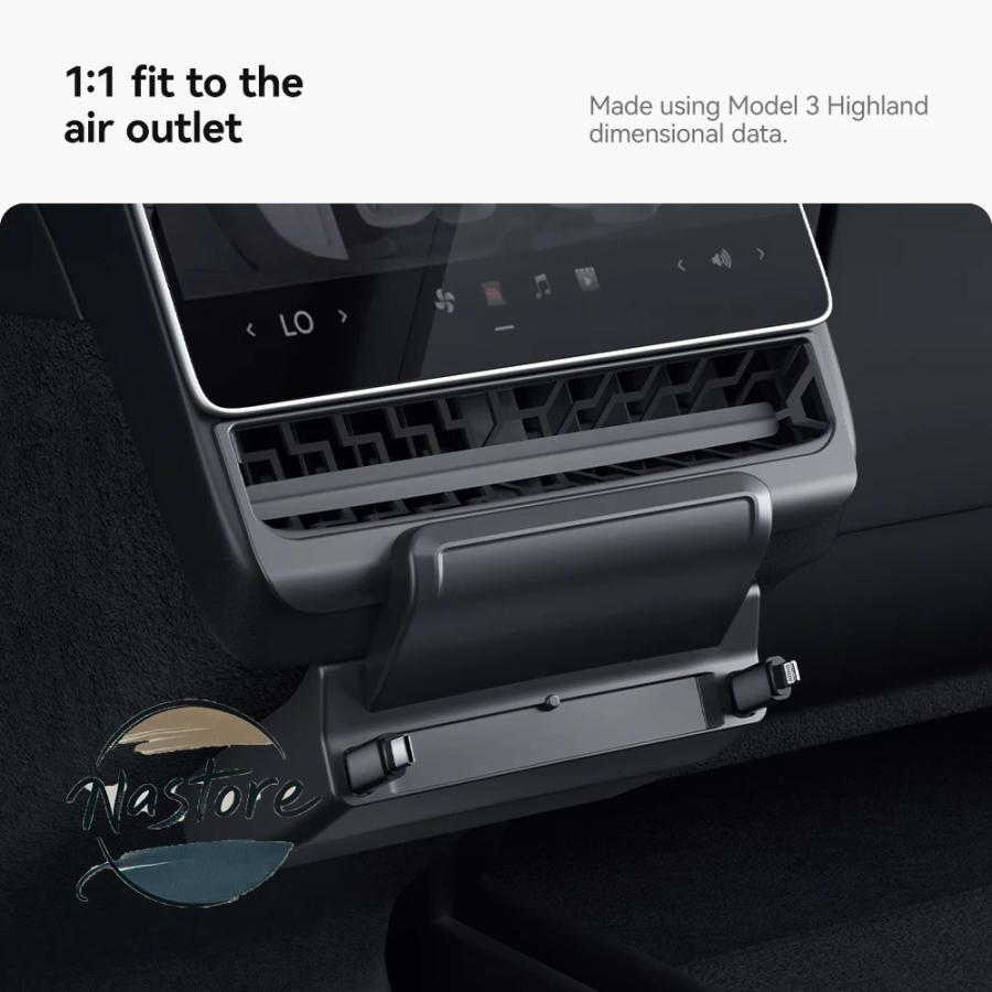 並行輸入品 テスラ tesla アクセサリー カスタム モデル 3/y ハイランドジュニパーリアエアベント 27 ワット急速チャージャー usb_3