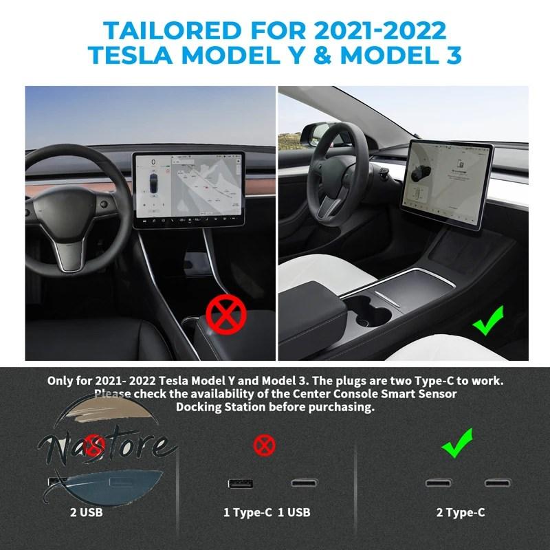 並行輸入品 テスラ tesla usb急速チャージャーシャントハブモデル3 y インテリジェントドッキングステーション カーアダプター 搭載スプリッタ延長 27ワットの画像