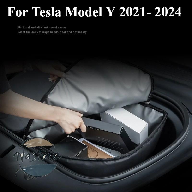 並行輸入品 テスラ tesla モデルy 2021-2024 フランク クーラーオーガナイザー 保冷バッグ フロントトランク 収納オーガナイザー 部品 カスタムパーツの画像